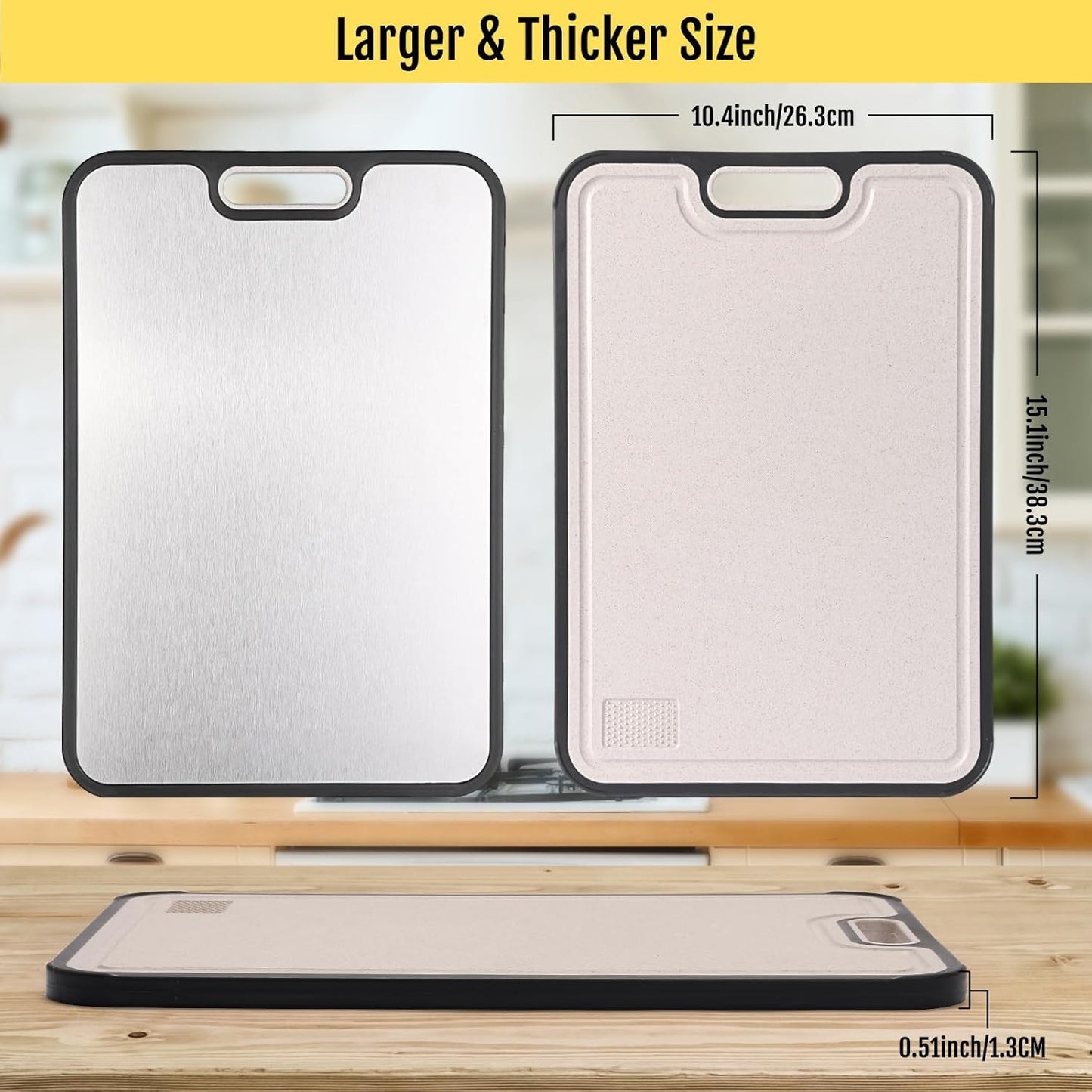 Pure Titanium Cutting Board Food-grade