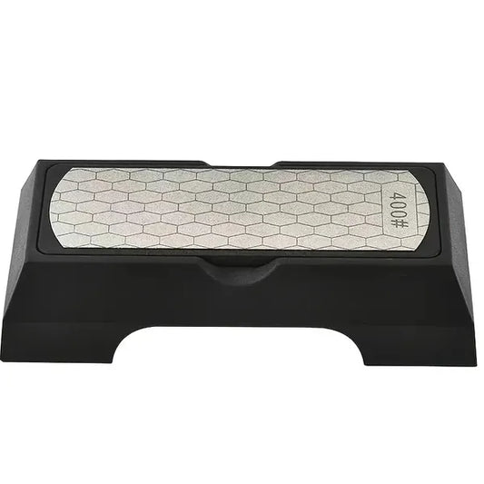 Diamond Double-sided Sharpening Stone 400#/1000# With Coarse And Fine Grit And Non-slip Base - Suitable For Kitchen Knives, Chisels, Axes, And Woodworking Tools, Providing Practical Gifts For The Home