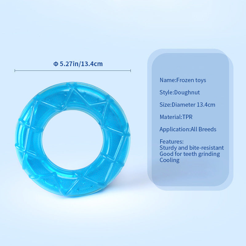Summer Ice Cold Dog Popsicle Cooling Pet Supplies Water Filled Ice Cold Stick Ice Dog Teething Toy Set
