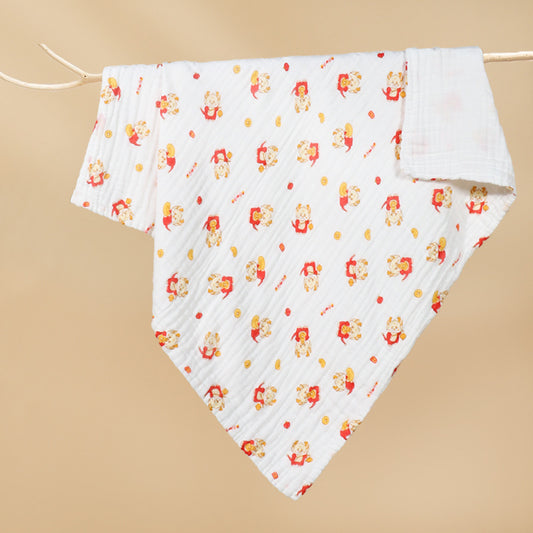 Six-layer Gauze Baby Blanket Infant Bath Towel Newborn