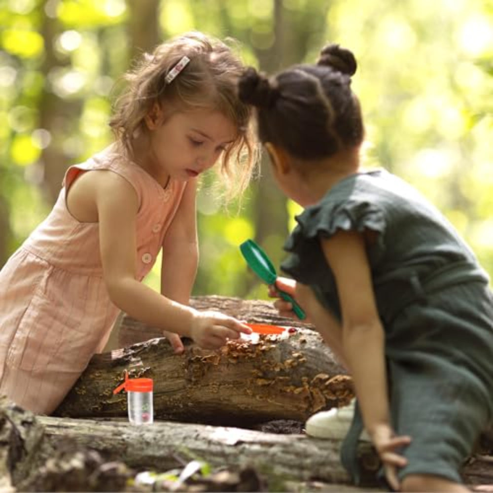 16-piece Exploration Set For Kids, Outdoor Discovery Set With Binoculars, Landing Net, Magnifying Glass, And Insect Catcher, Adventure Gear For Camping, Nature Exploration, And The Garden