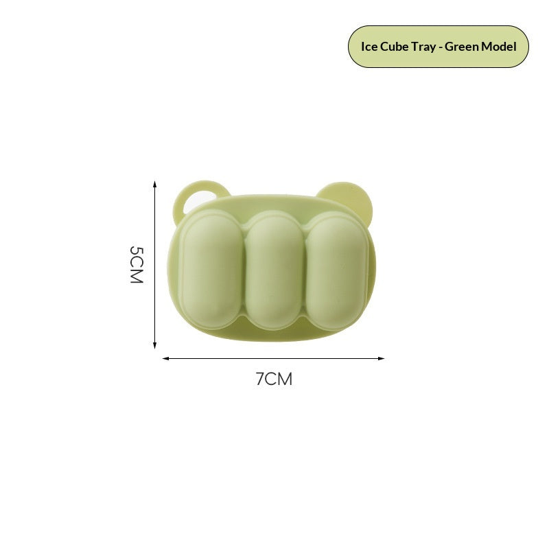 Baby Bear Food-Grade Silicone Fruit And Vegetable Scrubber