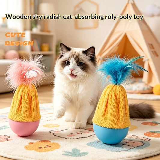 Actinidia Polygama Pet Tumbler Cat Toy