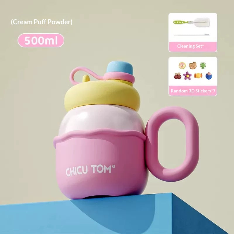 Large-Capacity Portable Insulated Straw Cup For The Office And On The Go
