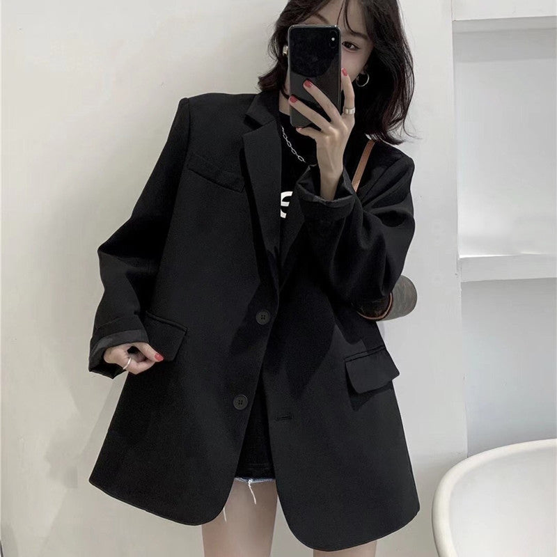 Korean-style British-style Suit Womens Coat