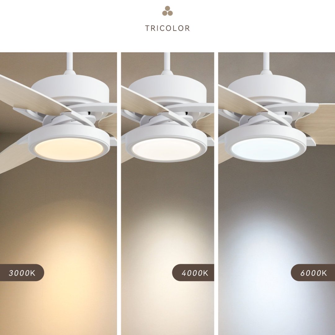 Light Pro 52 In. LED Indoor White Smart Ceiling Fan With Remote Control
