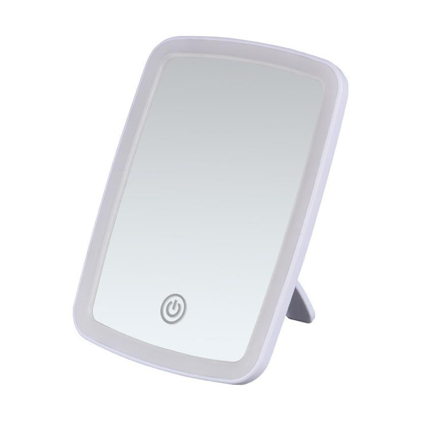 Simple Desktop Home LED Makeup Mirror