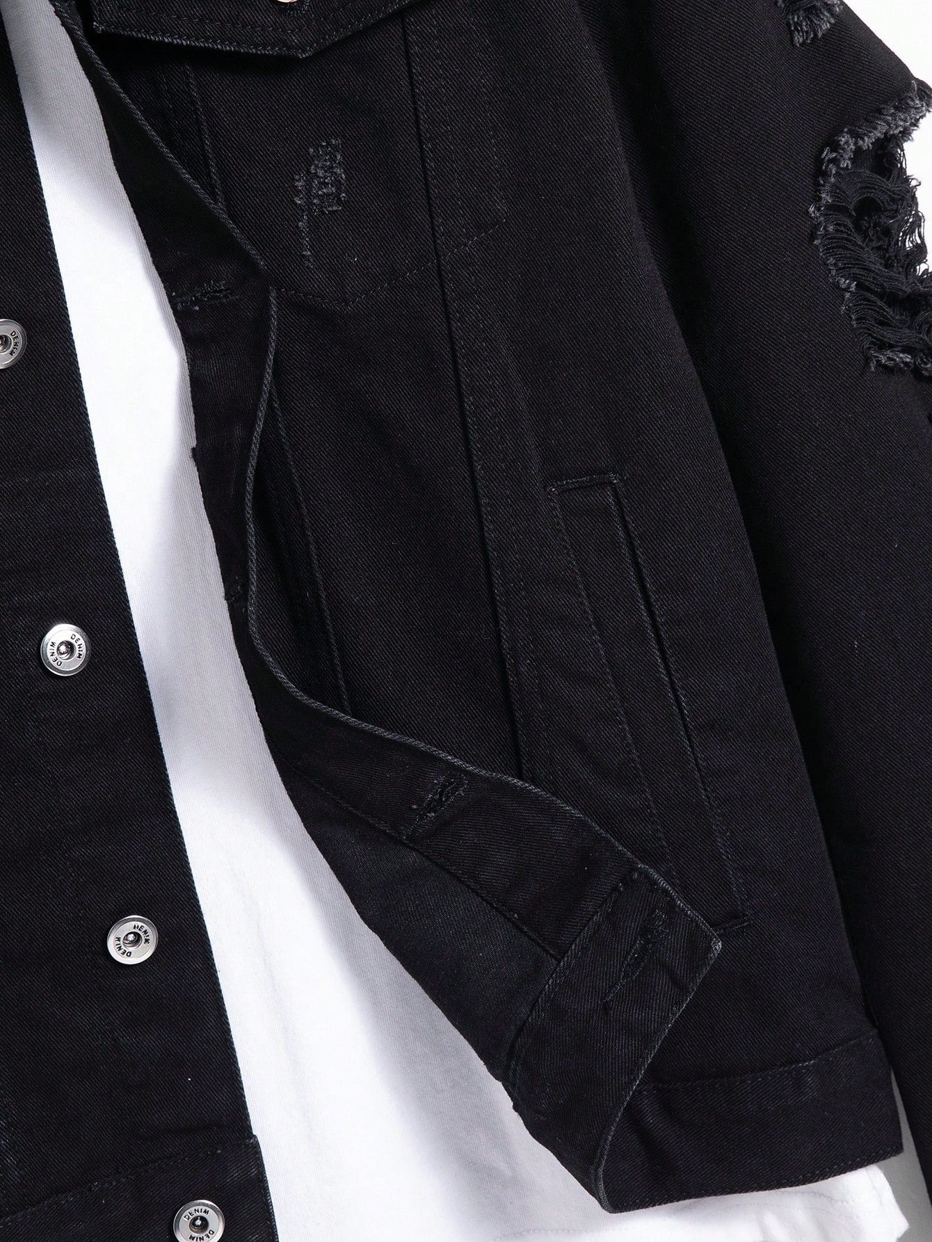 Korean Version Of Loose-fitting Denim Jacket