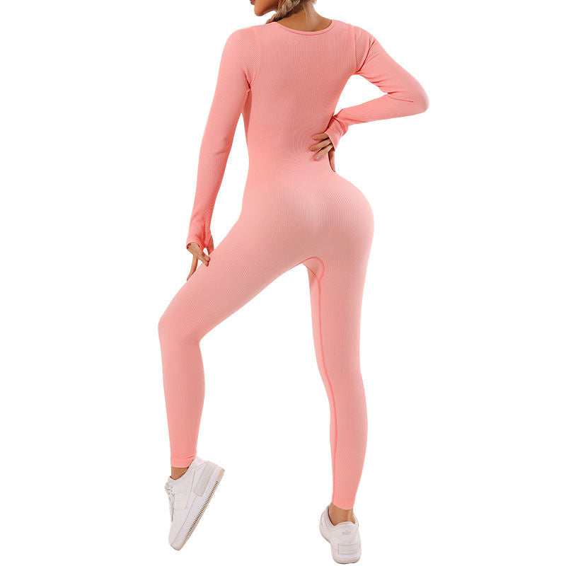 Quick Drying Seamless Yoga Bodysuit