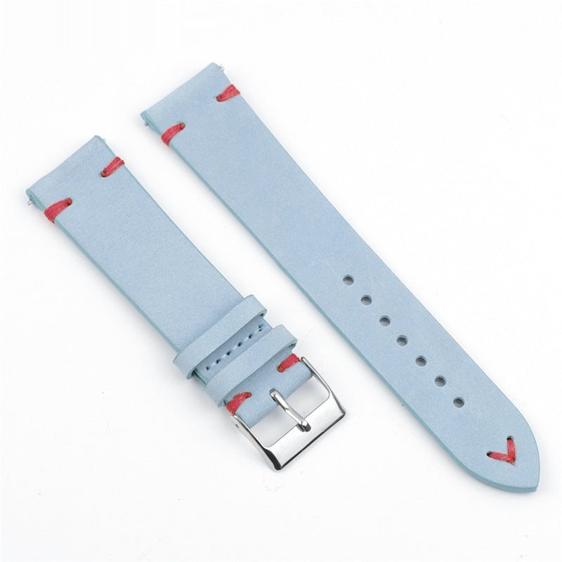 Quick-release Accessories For Matte Genuine Leather Watch Straps