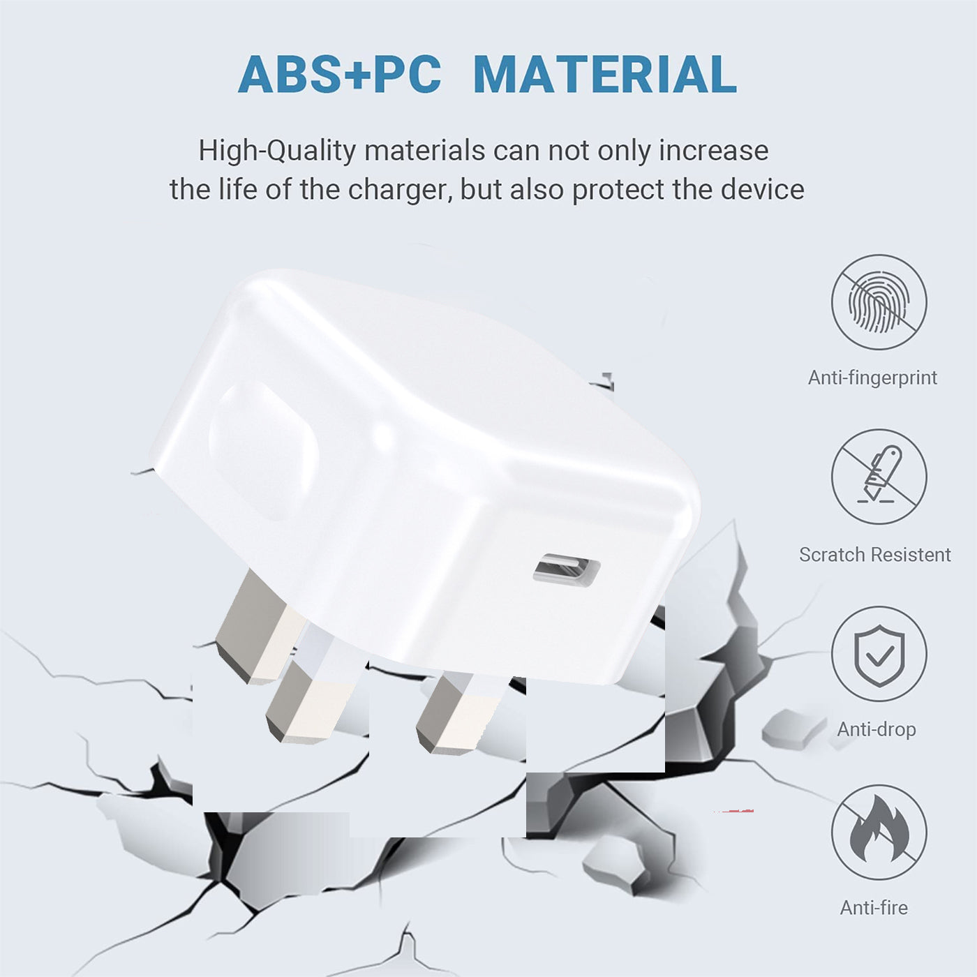 For I Phone 14 13 12 11 Pro Mini XR XS MAX Fast Charging USB-C PD Plug Charger Cable