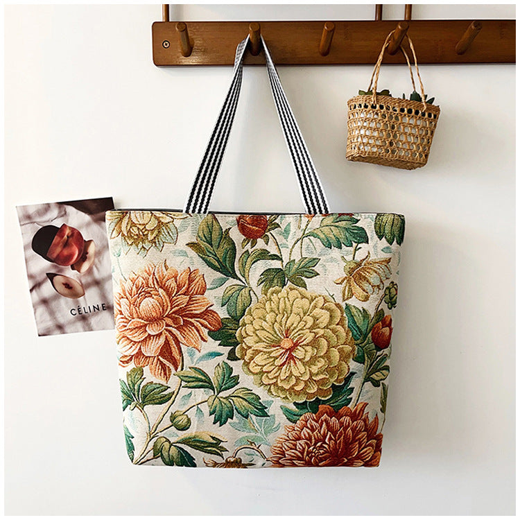 Large-capacity, New-style Fashion Canvas Bag