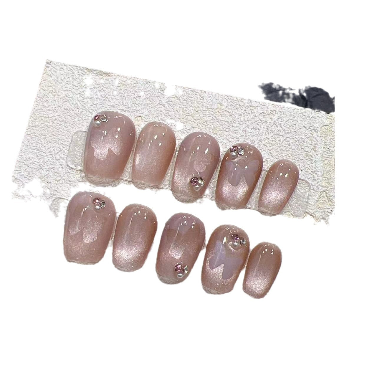 Real Shot Wear Armor Handmade Finished Nail Beauty
