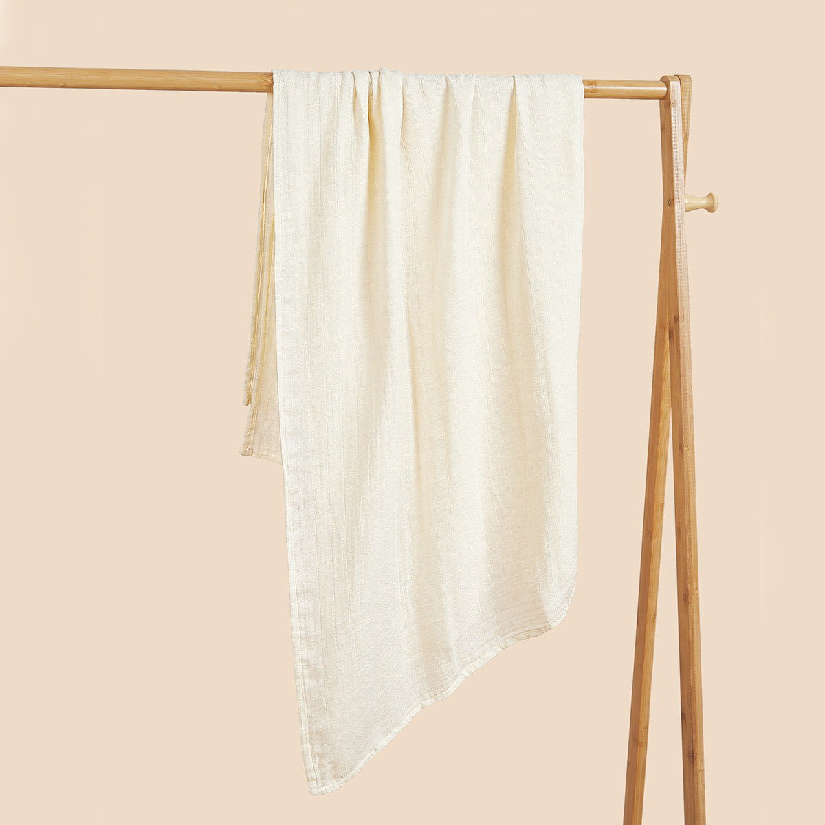 Solid-color Double-layer Gauze Bath Towel