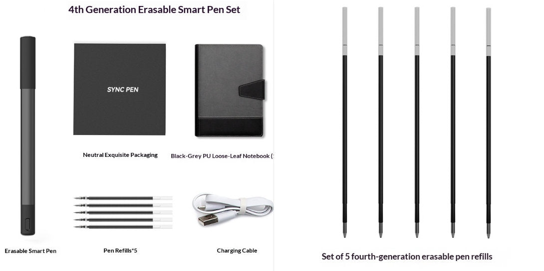 Smart Pen Writing Set Notebook