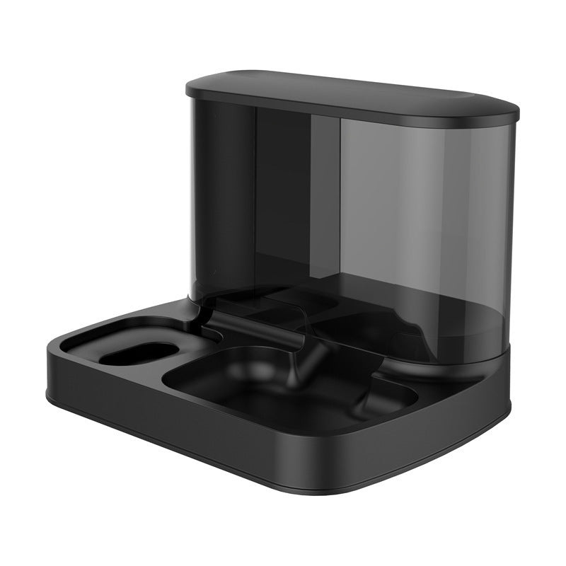 Cat Automatic Pet Feeder Water Dispenser Large Capacity Drinking Water Feeding