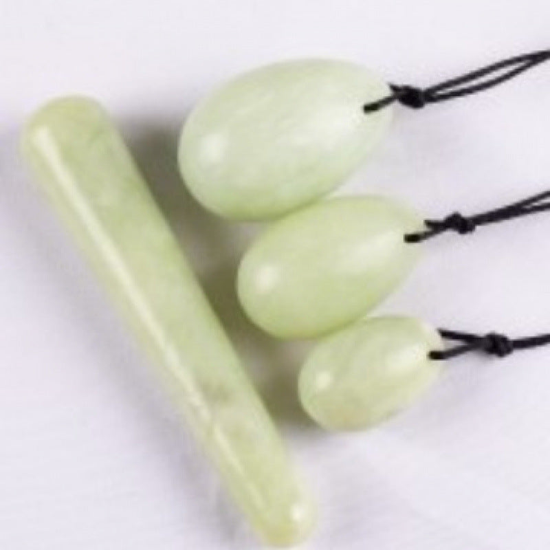 Postpartum Repair Massage Ball Natural Stone Jade 4 PCs Set