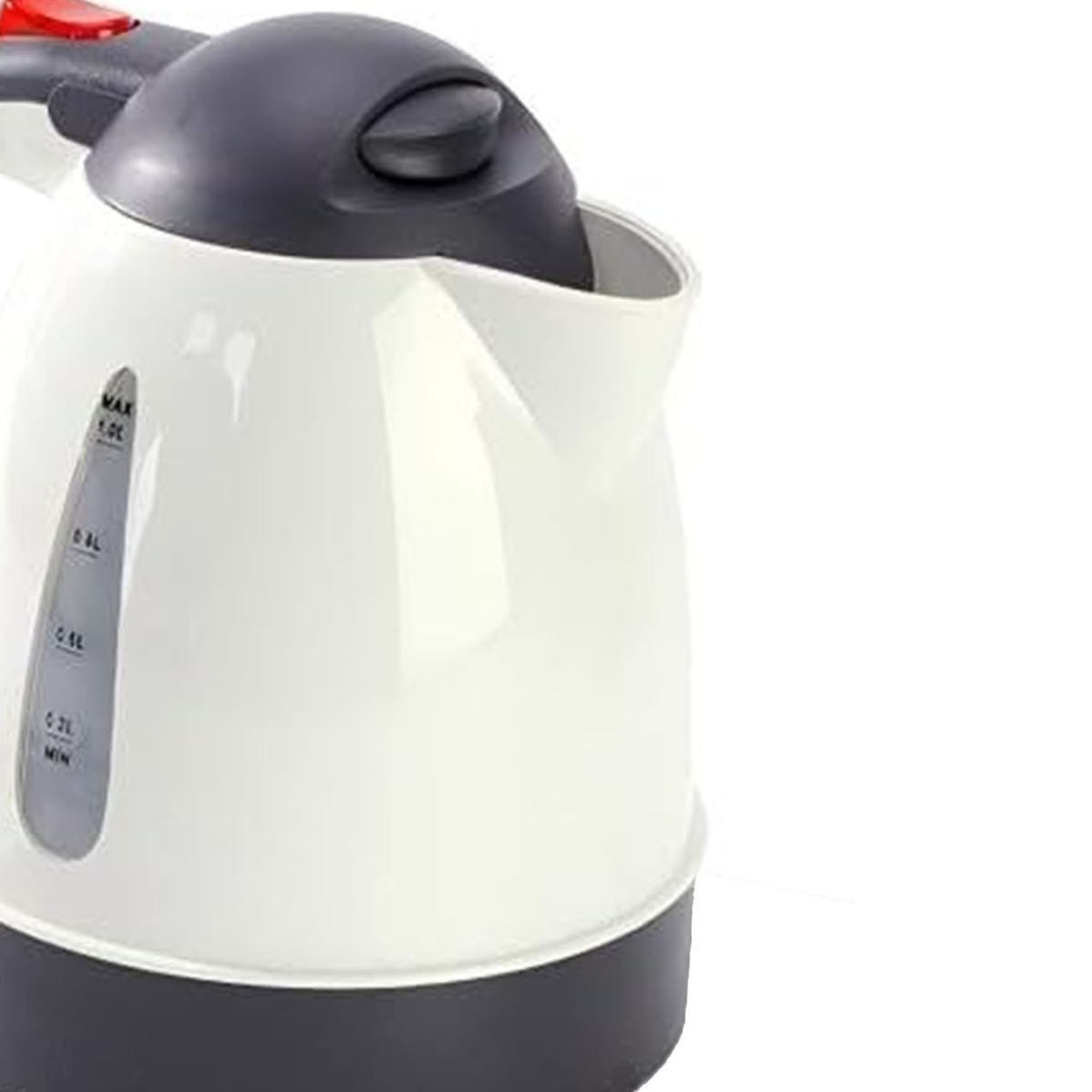 150W Portable Car Electric Kettle 10 0 0ml Truck Heated Water Tea Coffee Kettle Auto Shut Off For Road Trip Beige