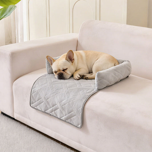 Calming Dog Bed For Sofa, Waterproof Pet Sofa Cushion, Sofa Protection Pad Suitable For Small And Medium - Sized Dogs And Cats, Soft Plush Pet Bed And Cat Bed, Non - Slip Pet Supplies