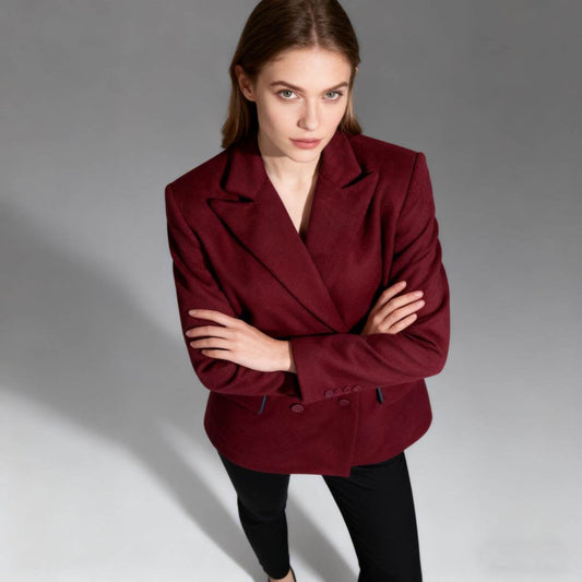 Korean-style Womens Fall New Solid-color Blazer