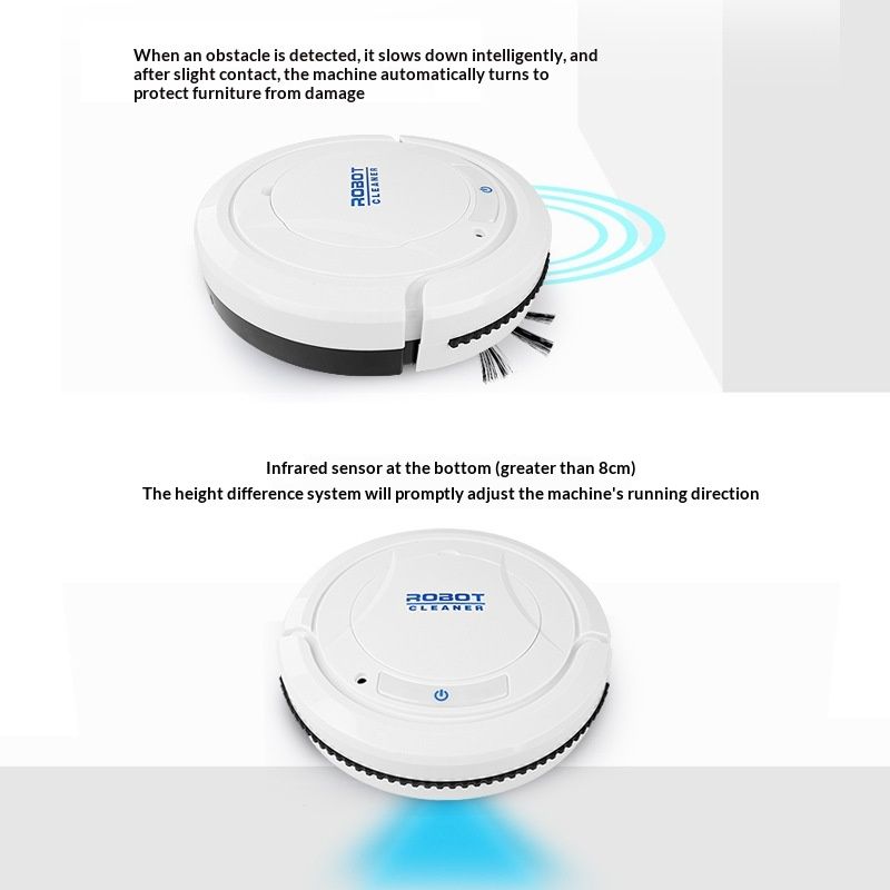 Smart Three-in-one Robotic Vacuum Cleaner