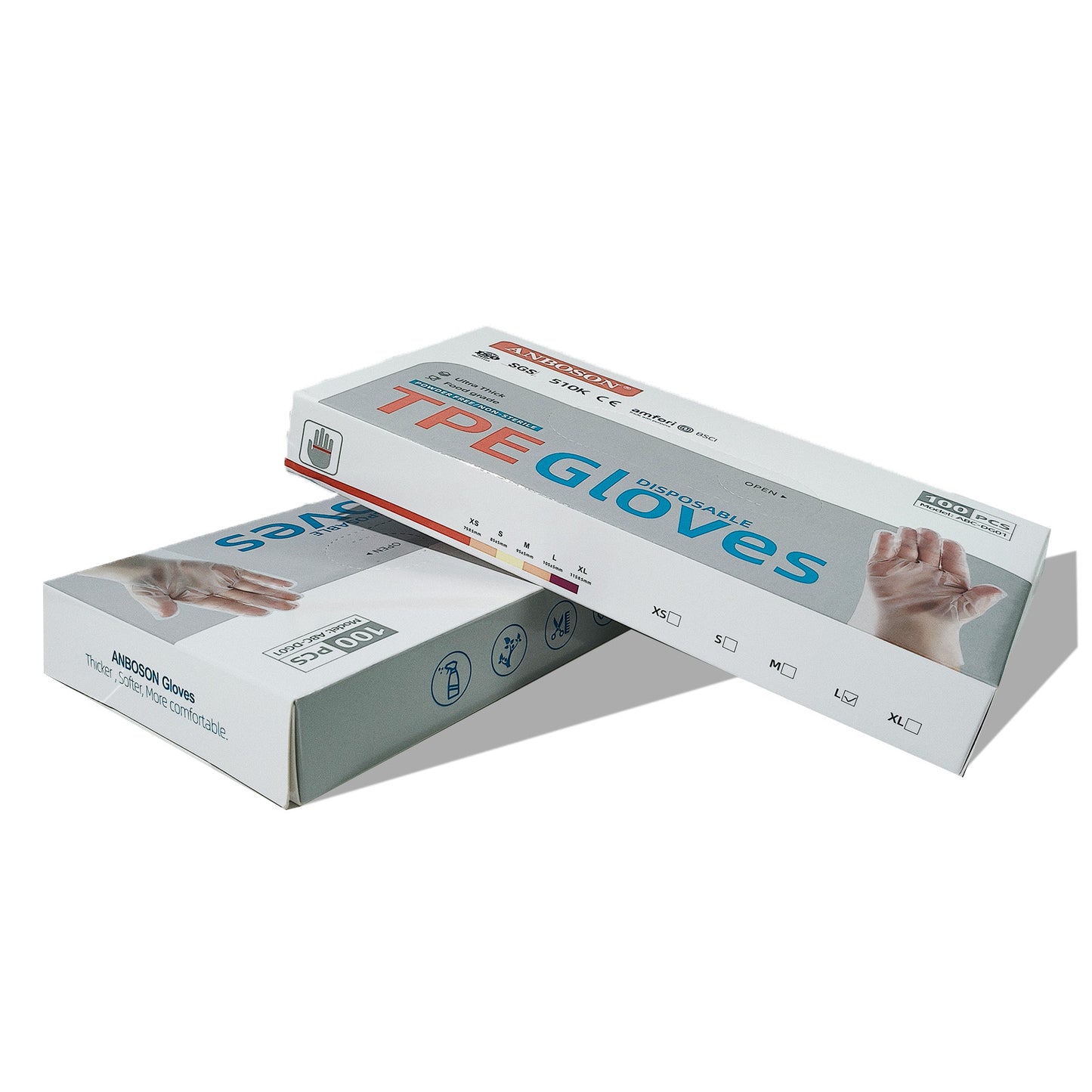 Disposable High Elasticity Powder-Free Nitrile Gloves, Gloves For Kitchen, Food Service, Household Chores & Cleaning