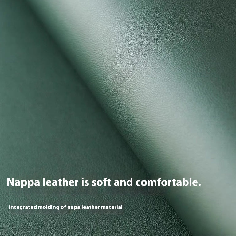 Fluff Bottom Leather Computer Mouse Table Mat