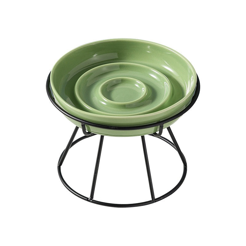 Ceramic Slow Feeding Bowl Cervical Spine Protection