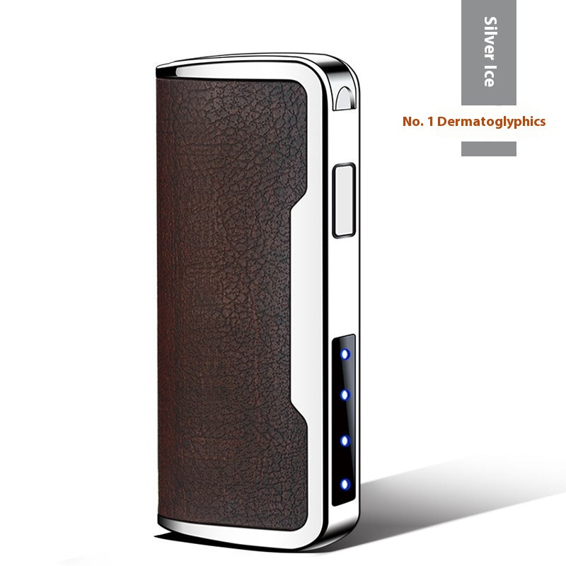 Multifunctional Wind Proof Zone LED Light With Power Display USB Charging Windproof Lighter