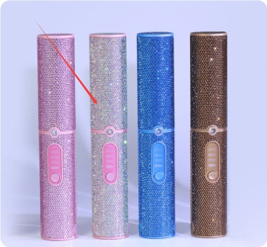Mini Rechargeable Hair Straightenercurler Portable And Won't Damage Your Hair