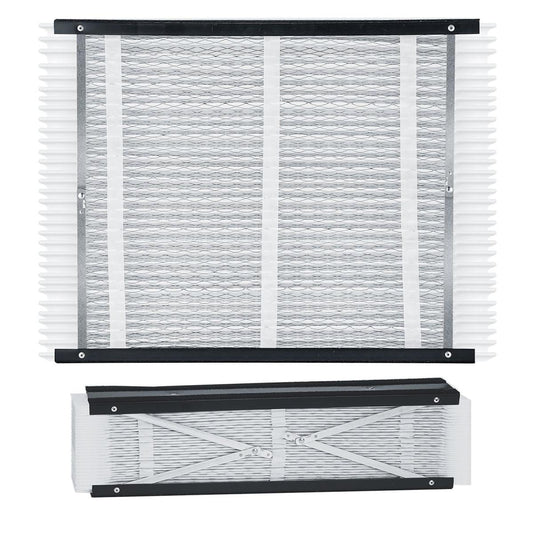 20 X 25 X 4 Furnace Filter, MERV 16 HVAC Ac Filters,12-Month Electrostatic Pleated Air Conditioner Filters, 2-Pack (Actual Size: 20.47 X 25.20 X 3.98 Inch) For Capturing Dust, Smog, Pet Dander