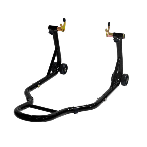 Motorcycle Stand Lift 440lbs Front Rear Combo Stand Lift Stand Front Wheel Fork Stand Rear U K Fork Swingarm Spool Stand Compatible With Most   Motorcycles
