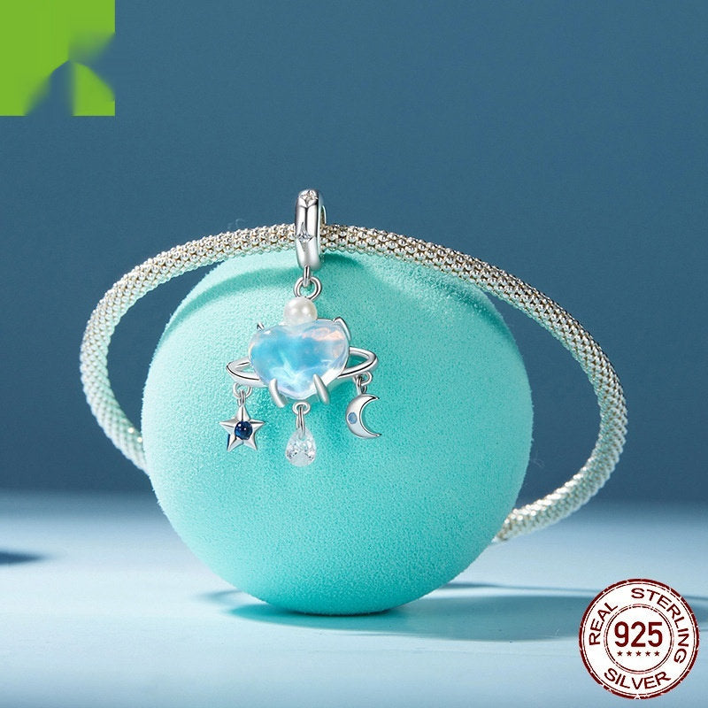 Original Diy Necklace Bracelet Accessories S925 Sterling Silver Beads