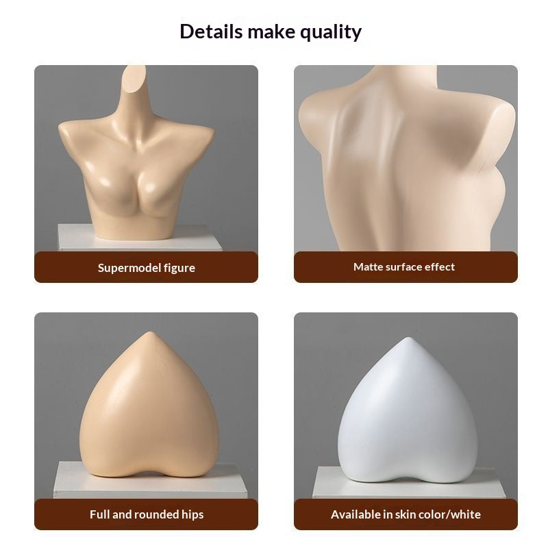 Underwear Model Display Stand Male And Female Half-body Mannequins