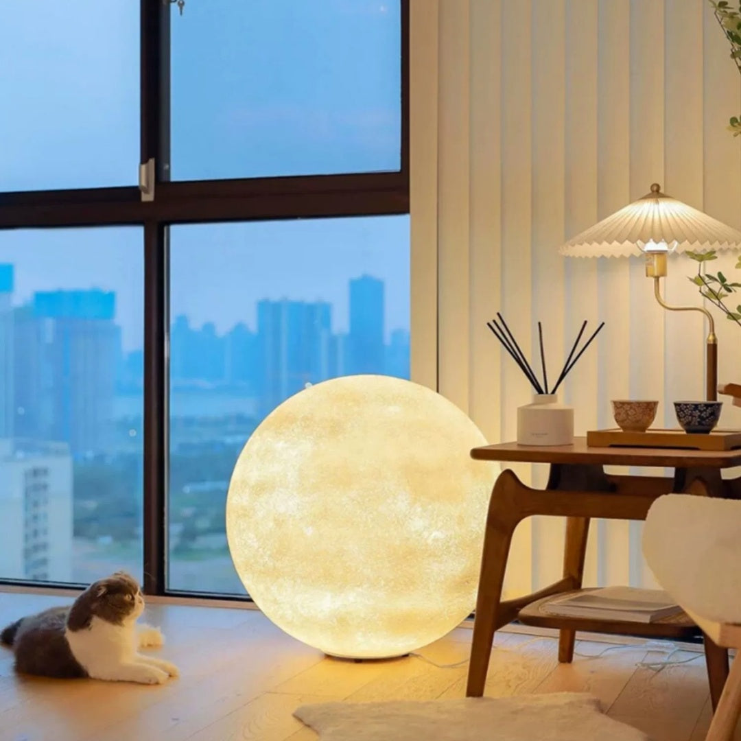 Creative Home Decor Internet-Famous Moon Floor Lamp