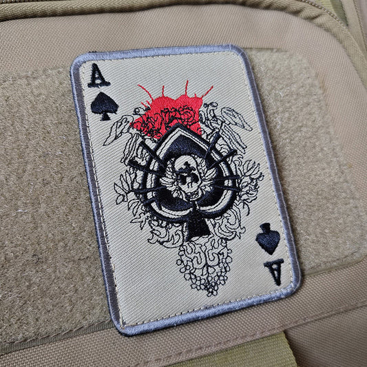 Embroidered Velcro Patch Badge Cloth Stickers Backpack Accessories