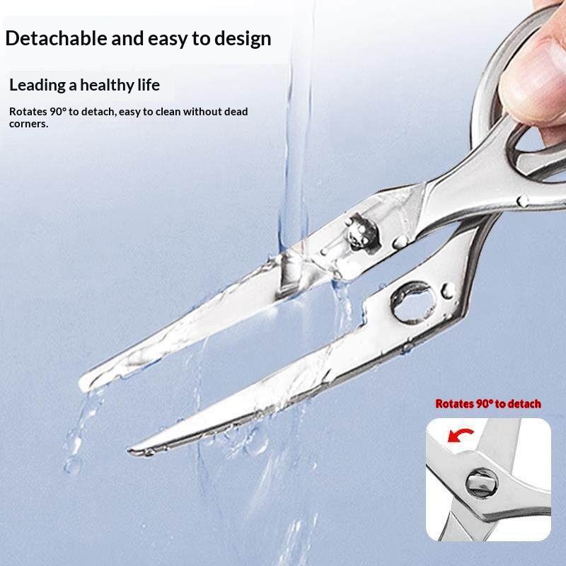 High-quality All-stainless-steel Food-grade Scissors And Tongs