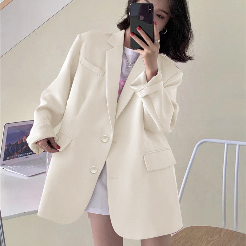 Korean-style British-style Suit Womens Coat