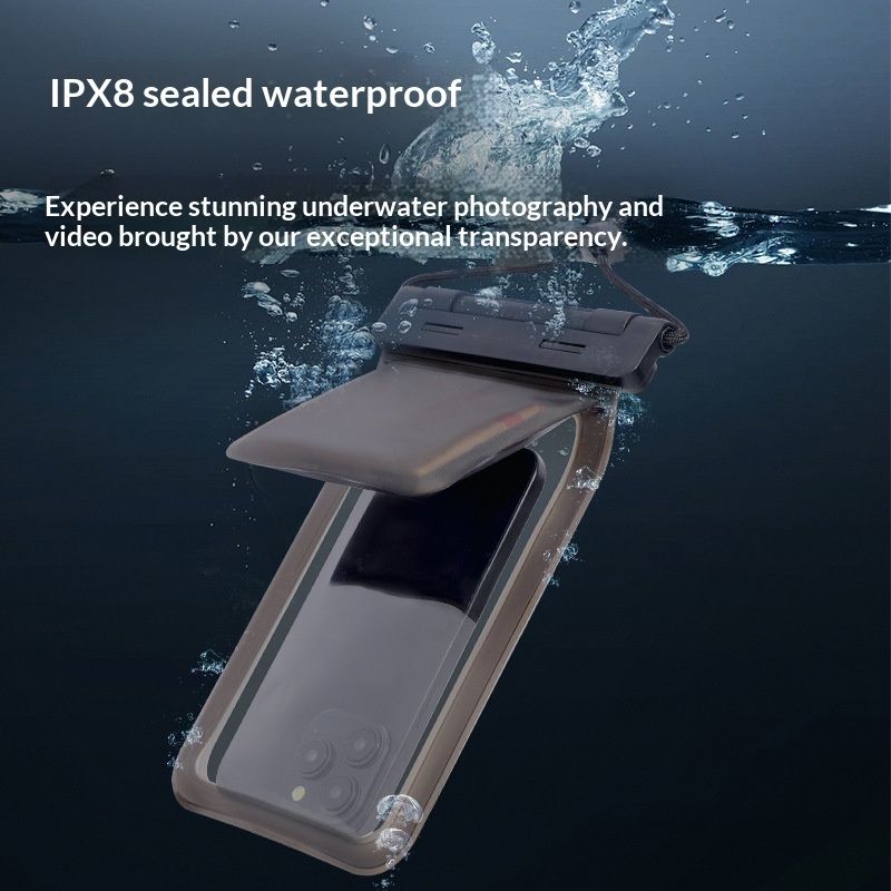 Touch-Screen Outdoor Stream-Tracking Park Phone Waterproof Bag