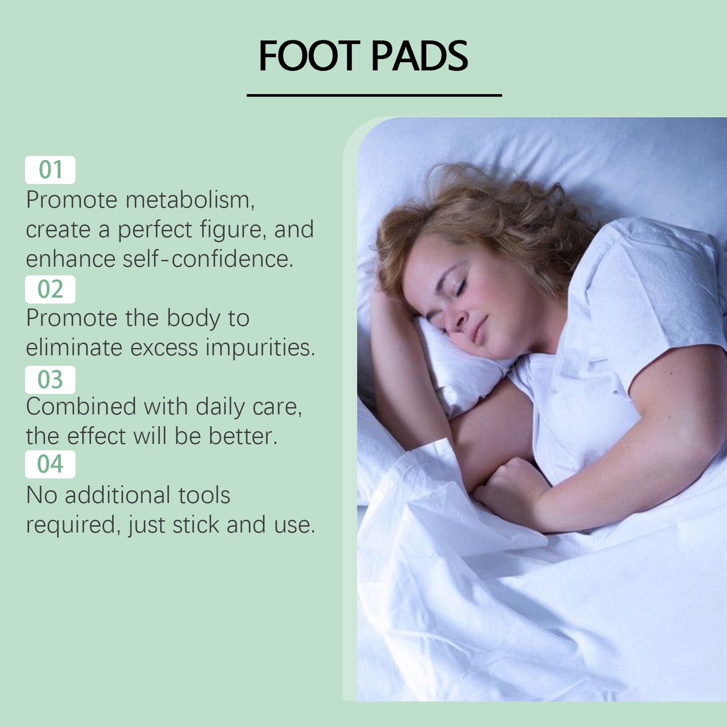 Massage Plant-Based Foot Patch Set
