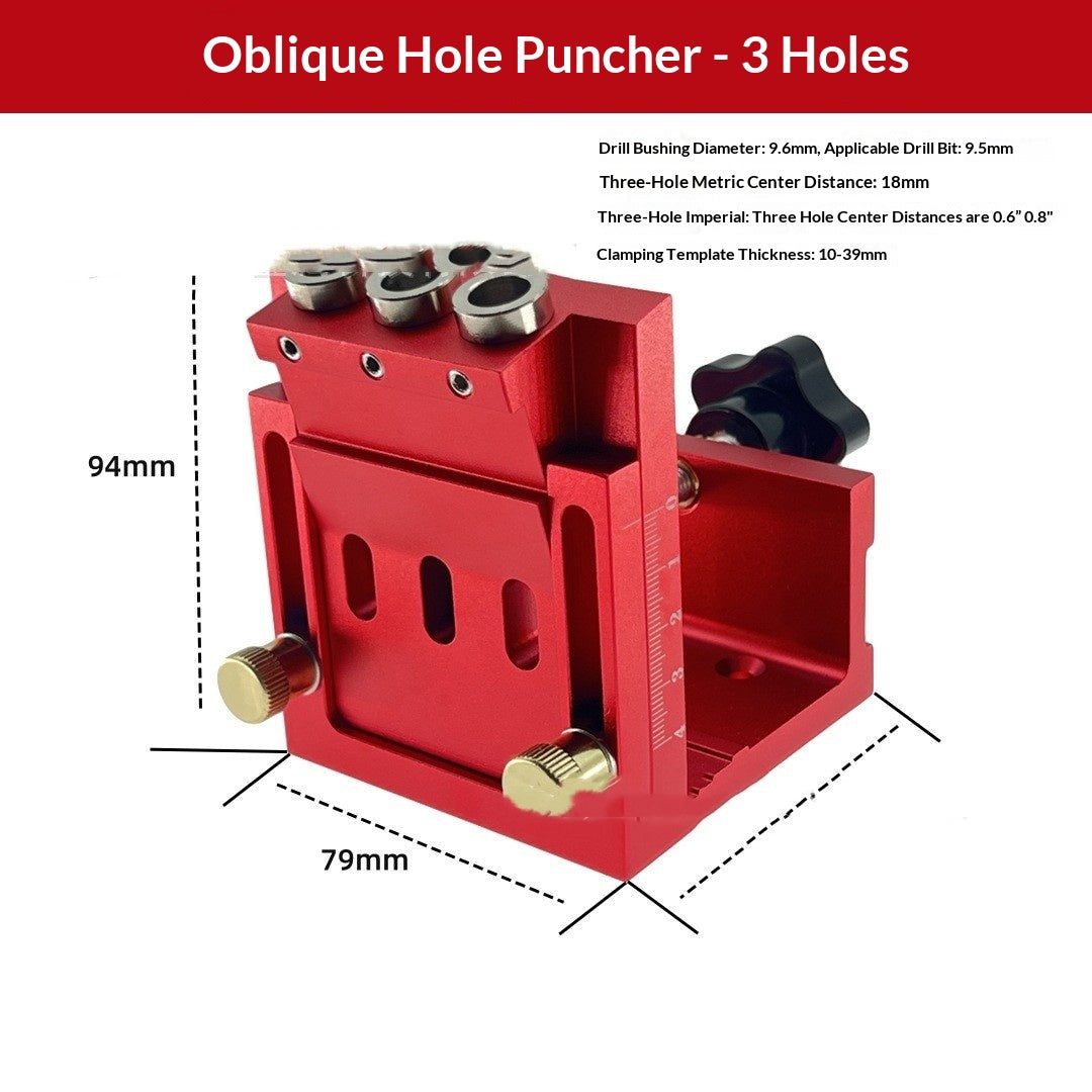 Adjustable Hardware Tools For Woodworking Puncher