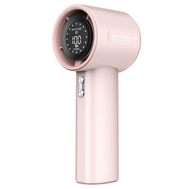 Simple Handheld USB Charging High-speed Turbo Fan