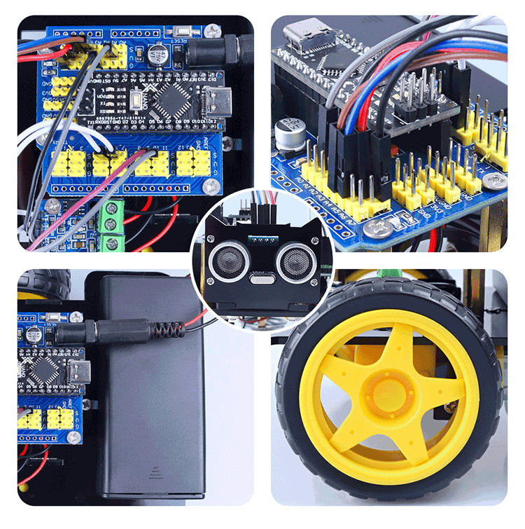 Smart Obstacle-Avoidance Car Kit