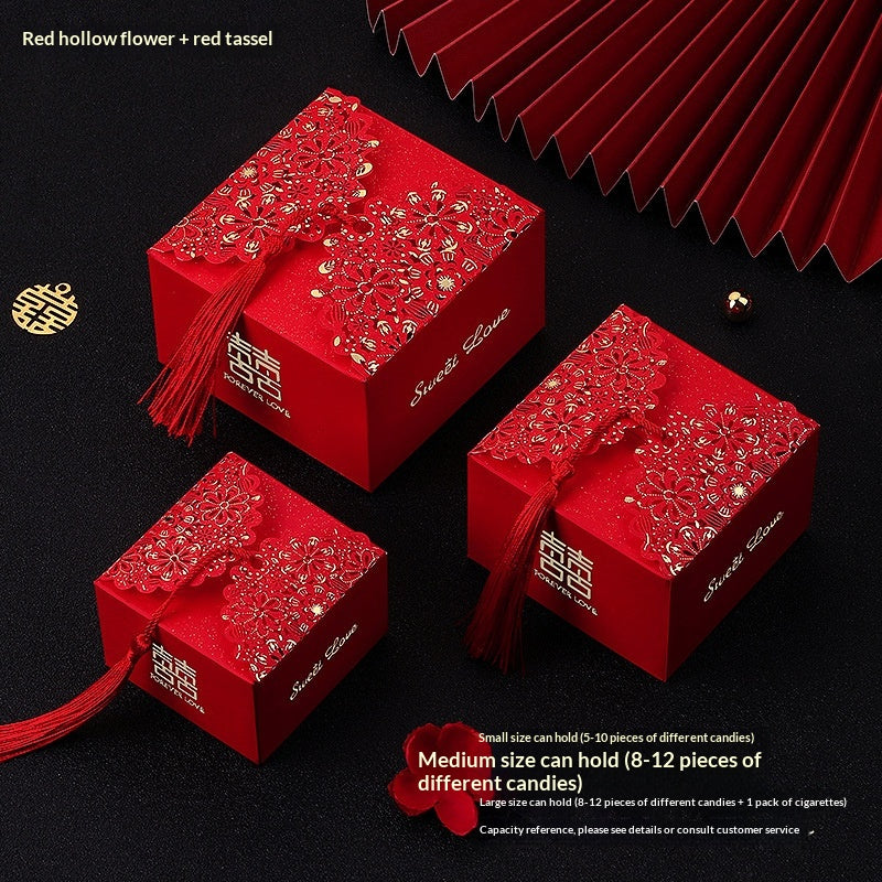Dedicated Wedding Candy Wedding Gift Packaging Box