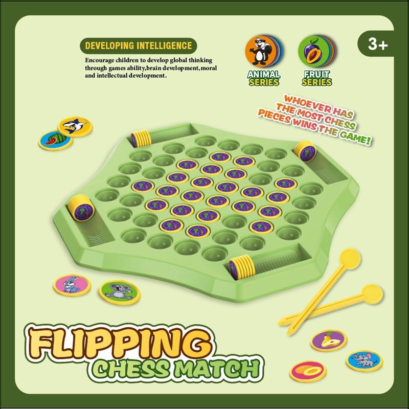 Memory Flip Chess Double Battle Concentration Training Children's Educational Toys