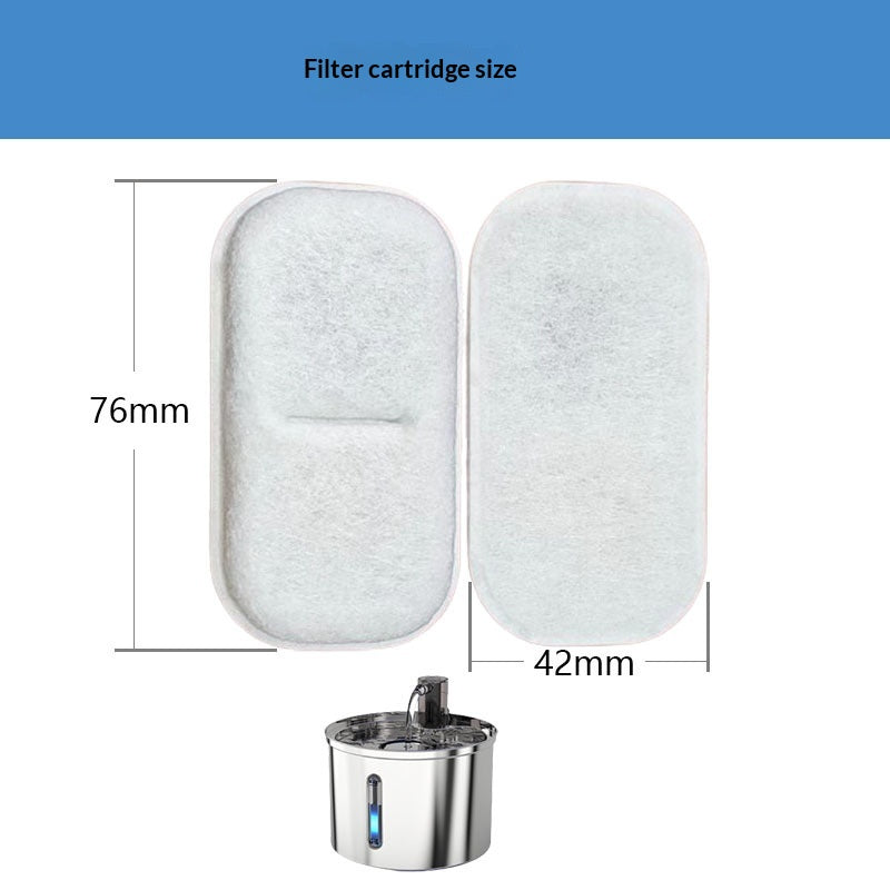 Sponge Pet Water Fountain Filter Cartridge