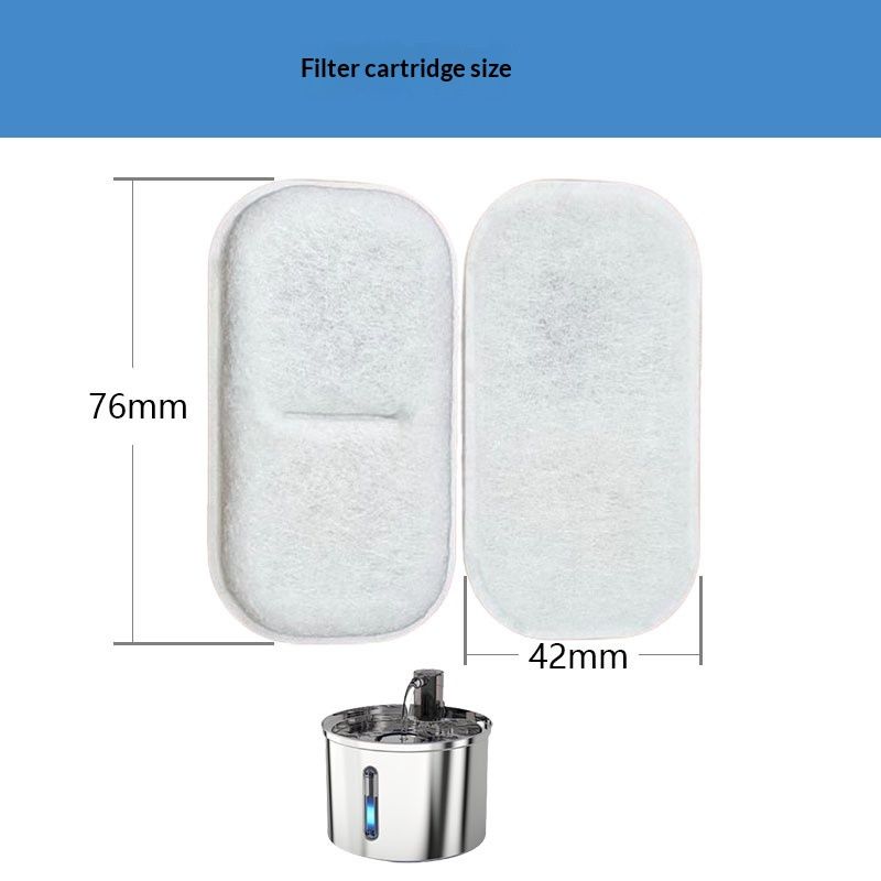 Sponge Pet Water Fountain Filter Cartridge