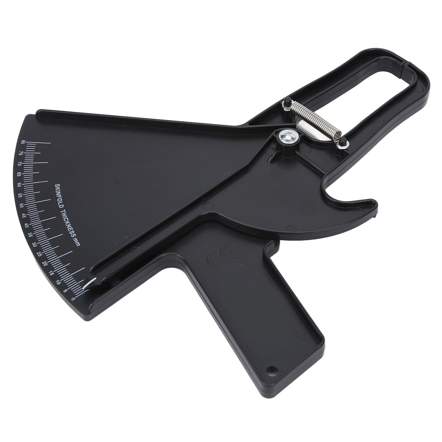Body Fat Caliper Professional Double Spring Body Measurement Tape For Measurement Black ZFC06