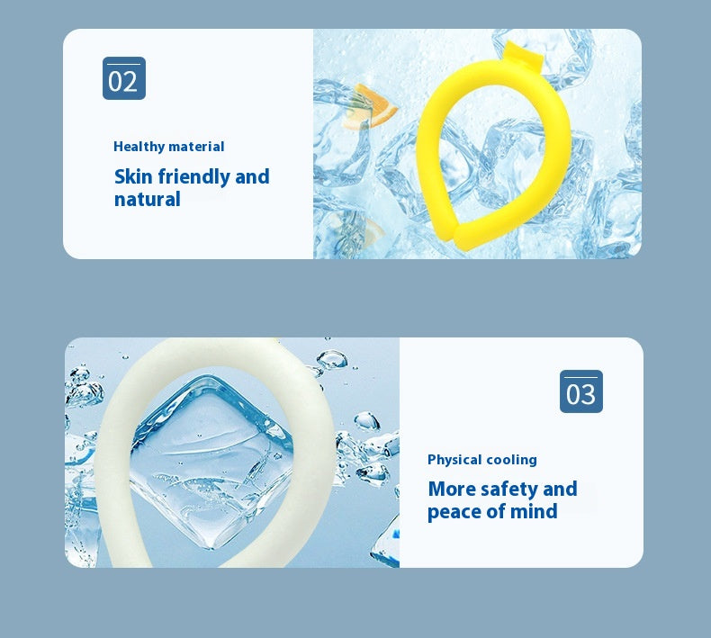 Cooling Neck Hanging Ice Ring Outdoor Sports