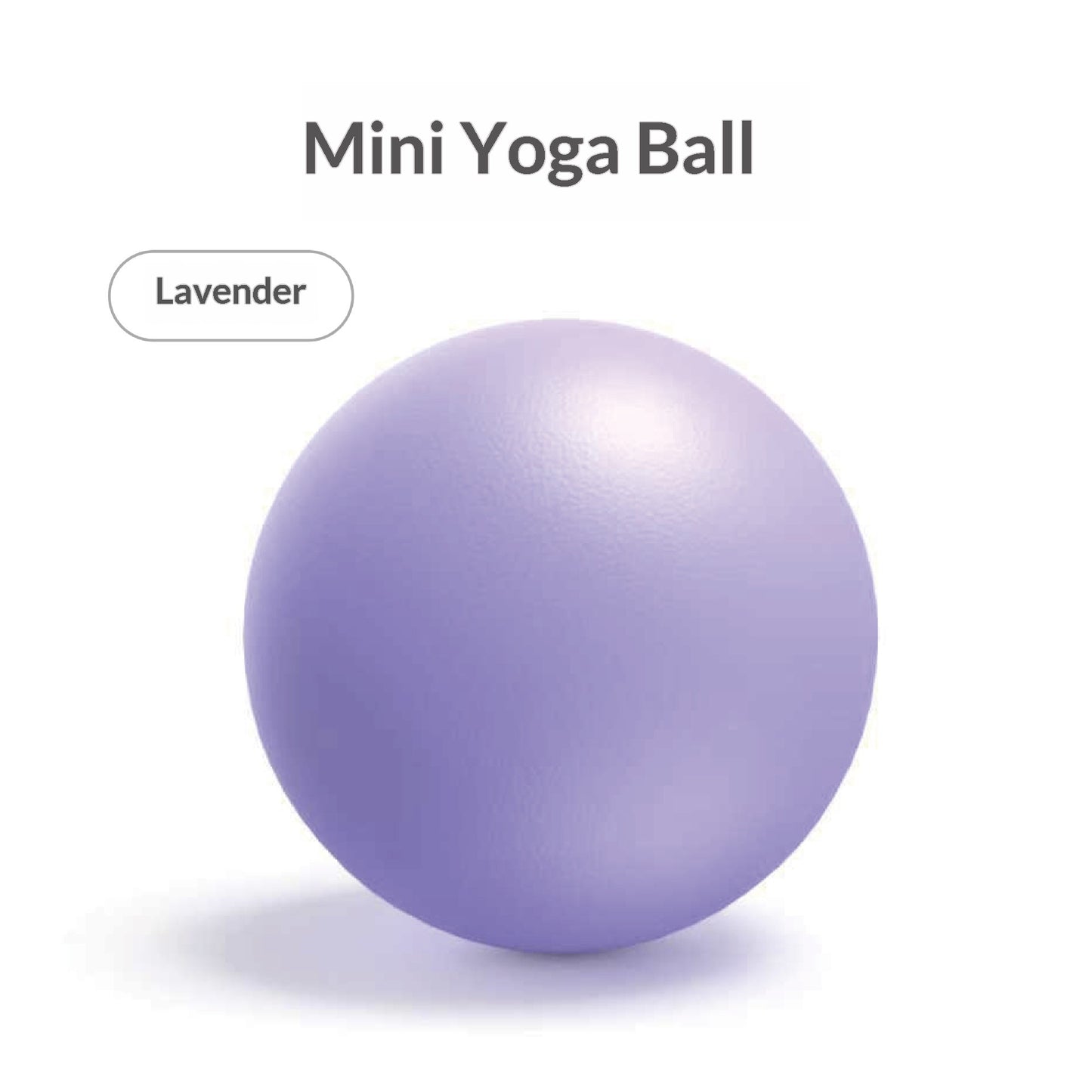 Pvc Explosion-proof Frosted 25cm Mini Gymnastics Balance Fitness Hip Ball